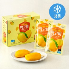 천연망고 망고하프컷바 (냉동), 60g, 1개, 10개입