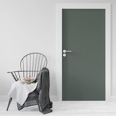 시트몰이 현관문 시트지 2p, 다크 그린