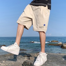 남성용 DM 써머 캐주얼 베이직 5부 팬츠