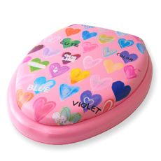 可愛的軟O型馬桶蓋, #20, 1個