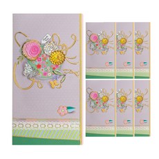 Fromn2蝴蝶園立式信封FB228-4, 混色, 7個