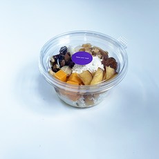 Tinapicnic 沙拉杯一次性外帶盒 + 紫色貼紙組合, 20套