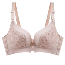 LUNA GLAM 蕾絲前扣式哺乳內衣 LKJ009