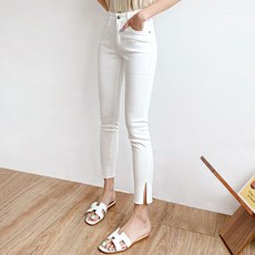 JAL BBA JEAN 女款開衩緊身長褲