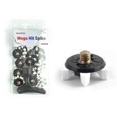 EAGLEEYED 高爾夫球鞋鞋釘扳手組 螺絲型, 混合色, 1個