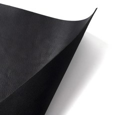 BLANC FLEUR 素色皮革材料, 黑色