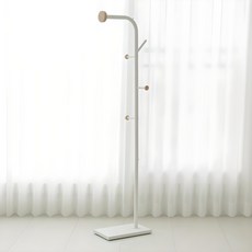 home n house Pino 立式掛衣架, 白色與木質