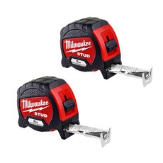 Milwaukee 美沃奇 鑰匙扣捲尺 48-22-9706 5m+48-22-9707 8m套組, 1組