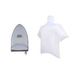 MONACO OLIVE 手套式蒸汽熨衣板+快速乾衣袋組, 混色, 1組