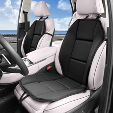 XFIT 4D立體四季側邊桶型汽車座椅套, 黑色, 2個