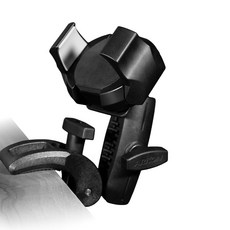 ARKON Robust 蟹鉗夾手機支架 3.75吋, 黑色, 1個