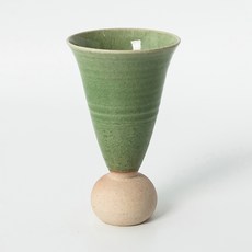 日本製手工陶瓷隨行杯 260ml, 淺綠色, 1個