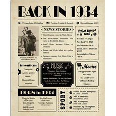 레트로 흑백 포스터 15