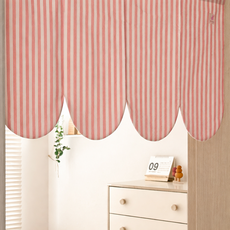 두잉썸 라라 어닝 도어 스트라이프 커튼