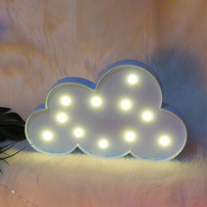 모스틱 마퀴라이트 인테리어 LED 무드등 한강 조명 구름, 스카이블루