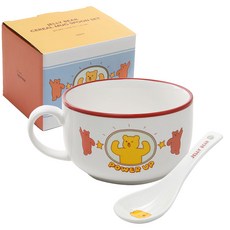 Daily Like 果凍熊麥片馬克杯湯匙組, 1組, 混色