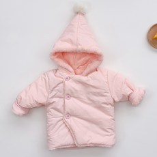 BEBENIZ 童款保暖鋪棉刷毛尖帽外套