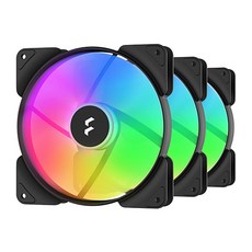 fractal design Aspect 14 RGB PWM 散熱風扇 黑色 3入, 單品