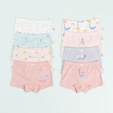 Scoxx 女款印花平口內褲8件組 WPS-929