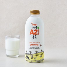 새미촐 유기농 인증 A2우유, 1개, 900ml