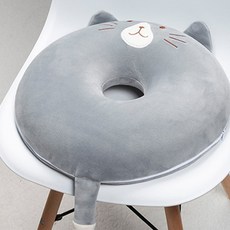 민성컴퍼니 라운드 메모리폼 의자 바닥 귀여운 방석