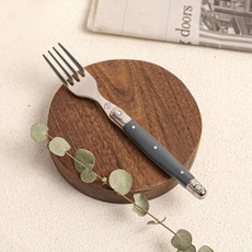 까르투하 앙클라 라귀올 디저트 케이크 티 포크, 네이비, 1개