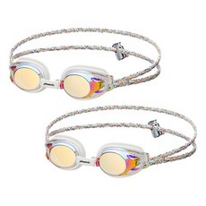 Phoenix 兒童鏡面泳鏡 PN-505JM FB, 白色 + 白色