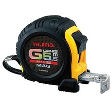 Tajima 磁性掛鉤 自動捲尺 5.5米 GLM25-55, 1個