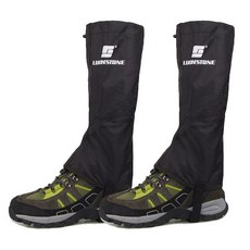 防水防沙徒步鞋套 RD_1900, 黑色的