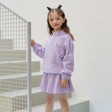 OWLEYBARN 女童時尚蝴蝶結裙裝上下套裝