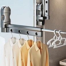 Heuimimall kk85 門上掛式可折疊多用途掛架 衣架整理架, 銀色, 1個