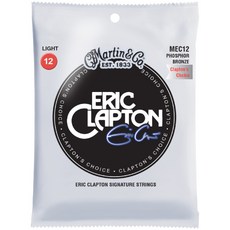 C.F. Martin&CO.EST.1833 民謠吉他弦 Eric Clapton 簽名款, MEC12, 混合色, 1個