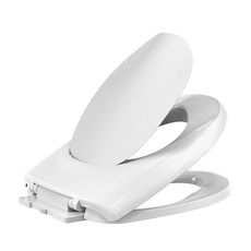 DURI Bao 緩降式子母馬桶蓋, 成人馬桶和幼兒馬桶兼用, 白色, 1個, 460mm