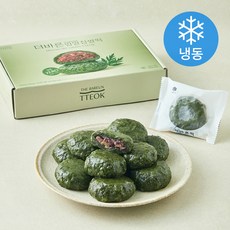 더바른 밥알찹쌀떡 당류제로(냉동), 60g, 1개, 10개입