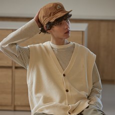 COMO NINOZ V NECK OPEN KNIT VEST WN246RASVZ02