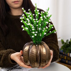 JHCompany 北歐南瓜花瓶, 古銅色