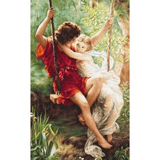 十字繡組合 Luca S The Spring of Lovers B415, 1套, 混合顏色