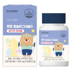 Chunho Ncare 鈣鎂維他命D錠 72g, 60顆, 1罐