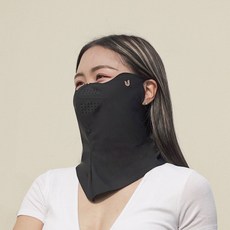 유투스포츠 롱넥 라이프스타일프로 마스크, 블랙