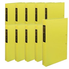 Heemang Office Point Fresh Up 雙桿銼 A4 HA517, 黃色的, 10個