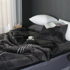 ASweetDay Nine飯店式超細纖維短毛超細纖維寢具組