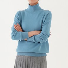 모이르벨라 여성용 베이직 폴라 니트