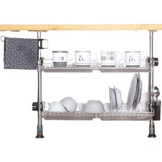 Decozin立柱式水槽架 2層 006 金色, 單色