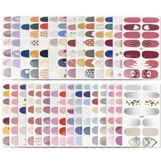 造型指甲貼 30入, 隨機出貨, 1組