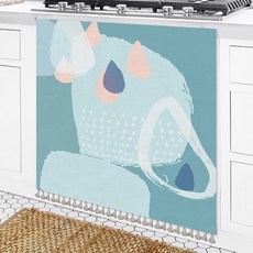 I Love Home 正式印花魔鬼氈多用途窗簾, TYPE7