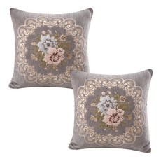 歐式風格靠枕套 2入