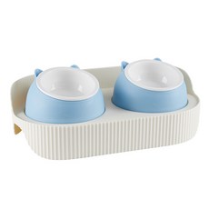 Carno 卡諾 韓國 Twin Cat 寵物雙格食器, 1個, B款