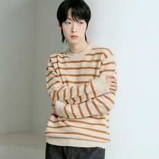 210 edit 男士蓬鬆條紋針織衫 ZF4SW083