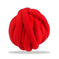 Market Plan DIY 舒適巨無霸毛線 1kg, 紅色
