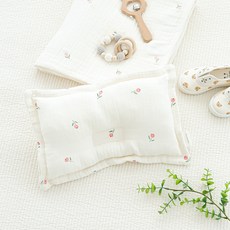 Malolotte dottodot 兒童印花軟Q枕頭, 香甜鬱金香